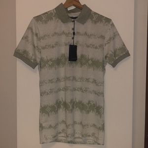 LOUIS VUITTON POLO MEN GREEN NEW